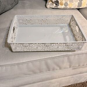 Curver Jute Decorative Plastic Organization and Storage Basket